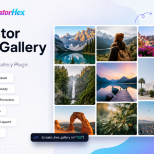 Creator Hex Gallery Plugin — Lifetime License